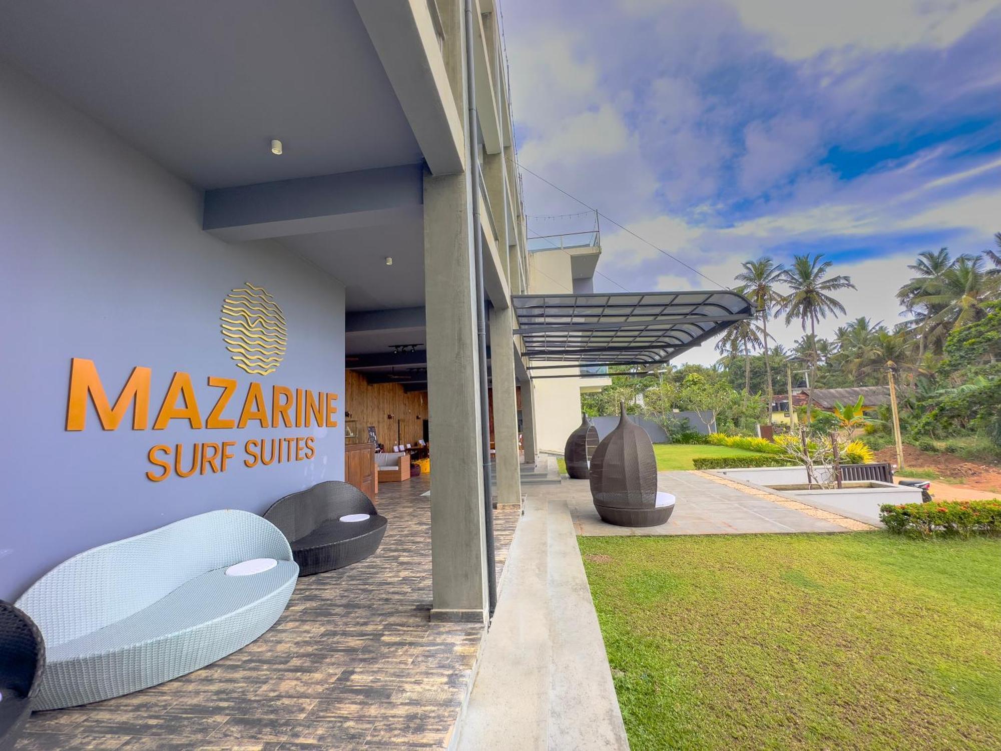 Mazarine Surf Suites Hiriketiya Dikwella Exteriör bild